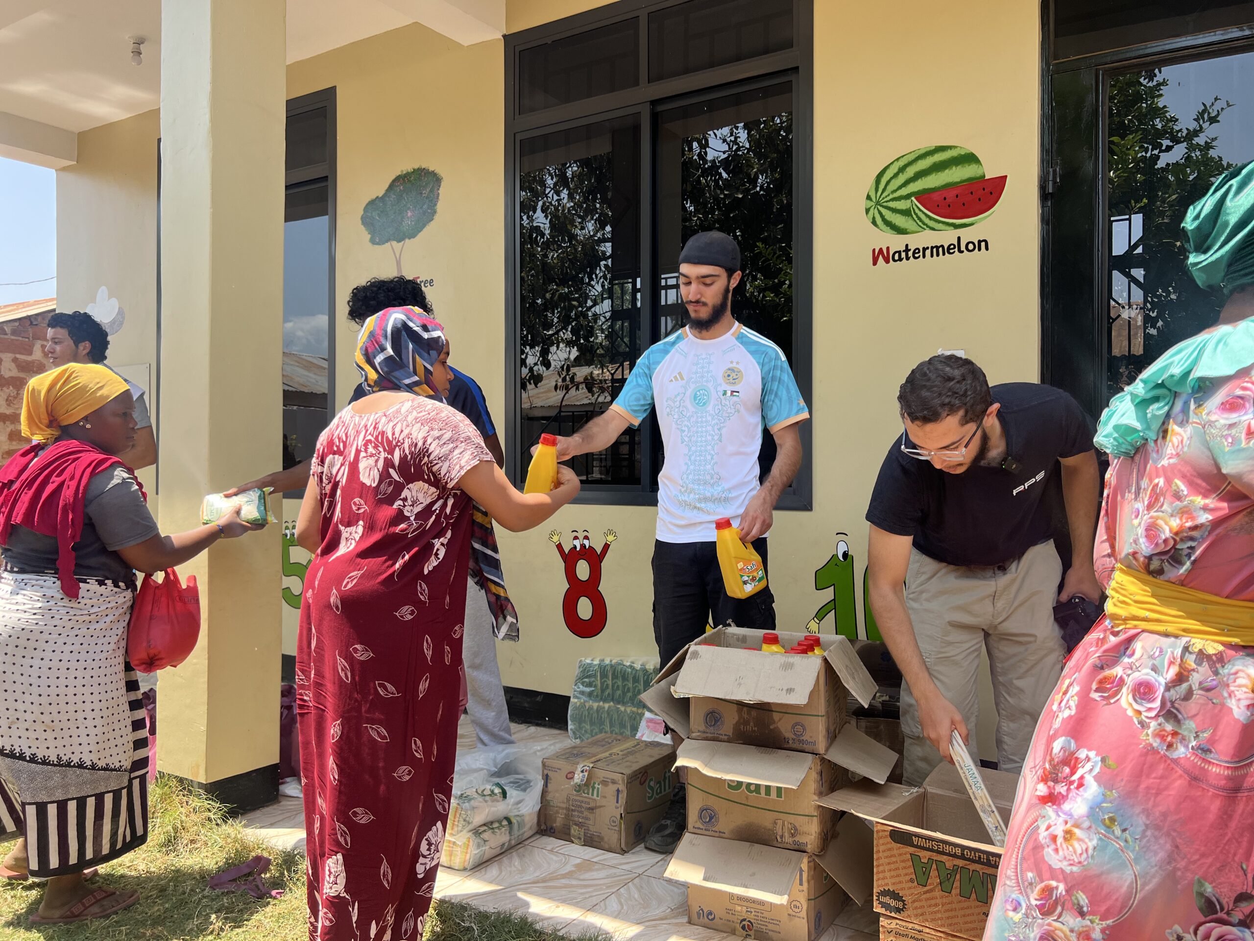 helping community with food